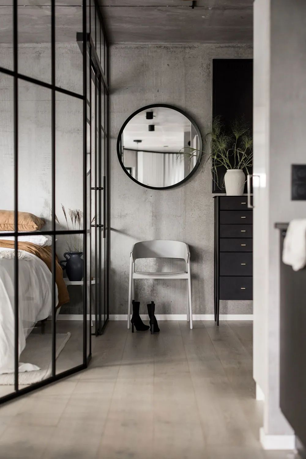 lundin,公寓設計,公寓設計案例,45㎡,工業風,小公寓,小公寓設計效果圖,小戶型設計,哥德堡