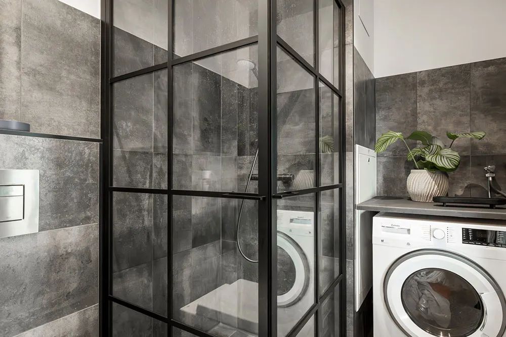 lundin,公寓設計,公寓設計案例,45㎡,工業風,小公寓,小公寓設計效果圖,小戶型設計,哥德堡