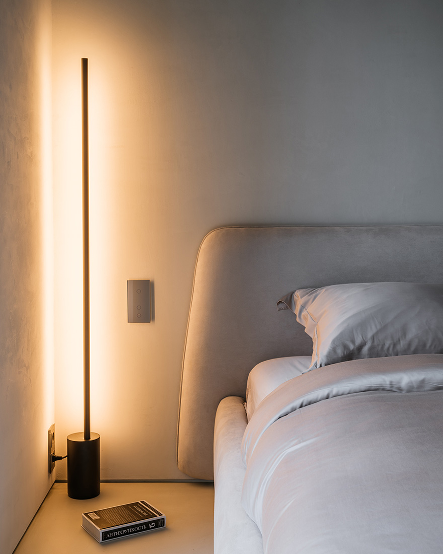 Doronina Design,公寓設計,公寓設計案例,75㎡,微水泥,小公寓,小公寓設計效果圖,小戶型設計,莫斯科