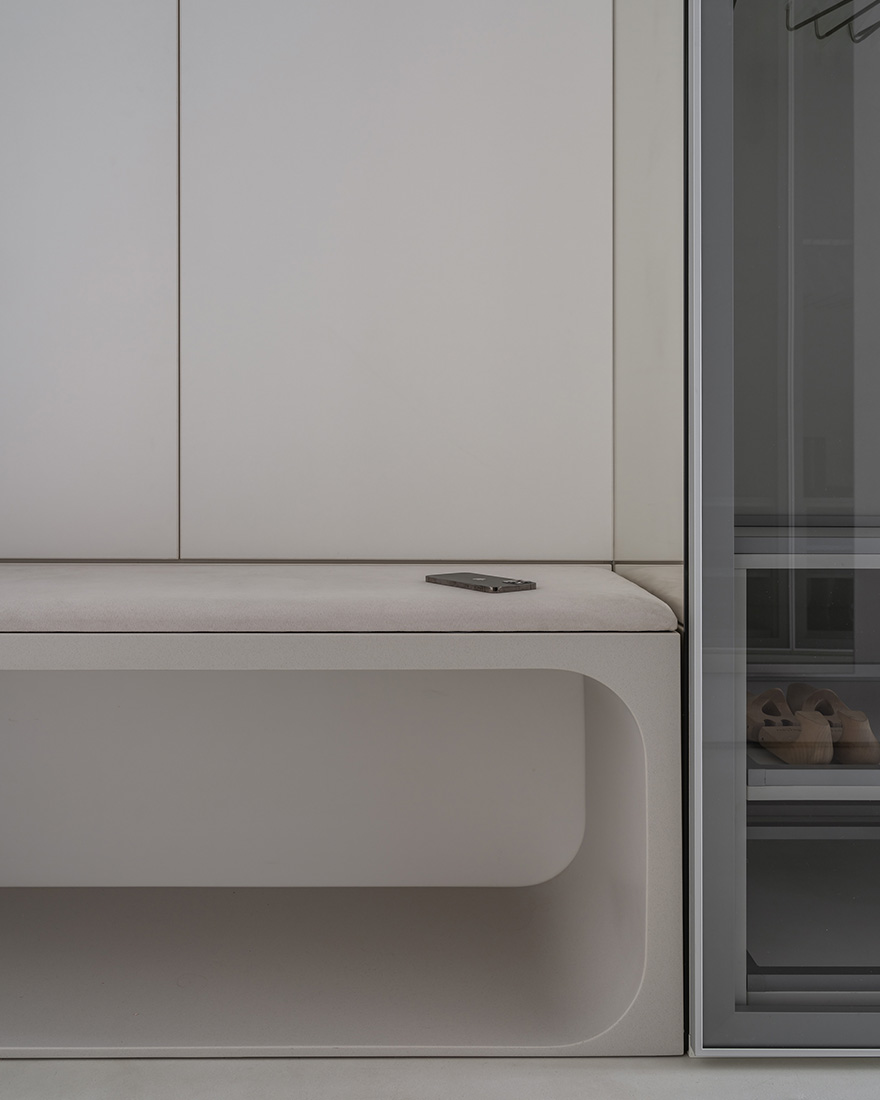 Doronina Design,公寓設計,公寓設計案例,75㎡,微水泥,小公寓,小公寓設計效果圖,小戶型設計,莫斯科