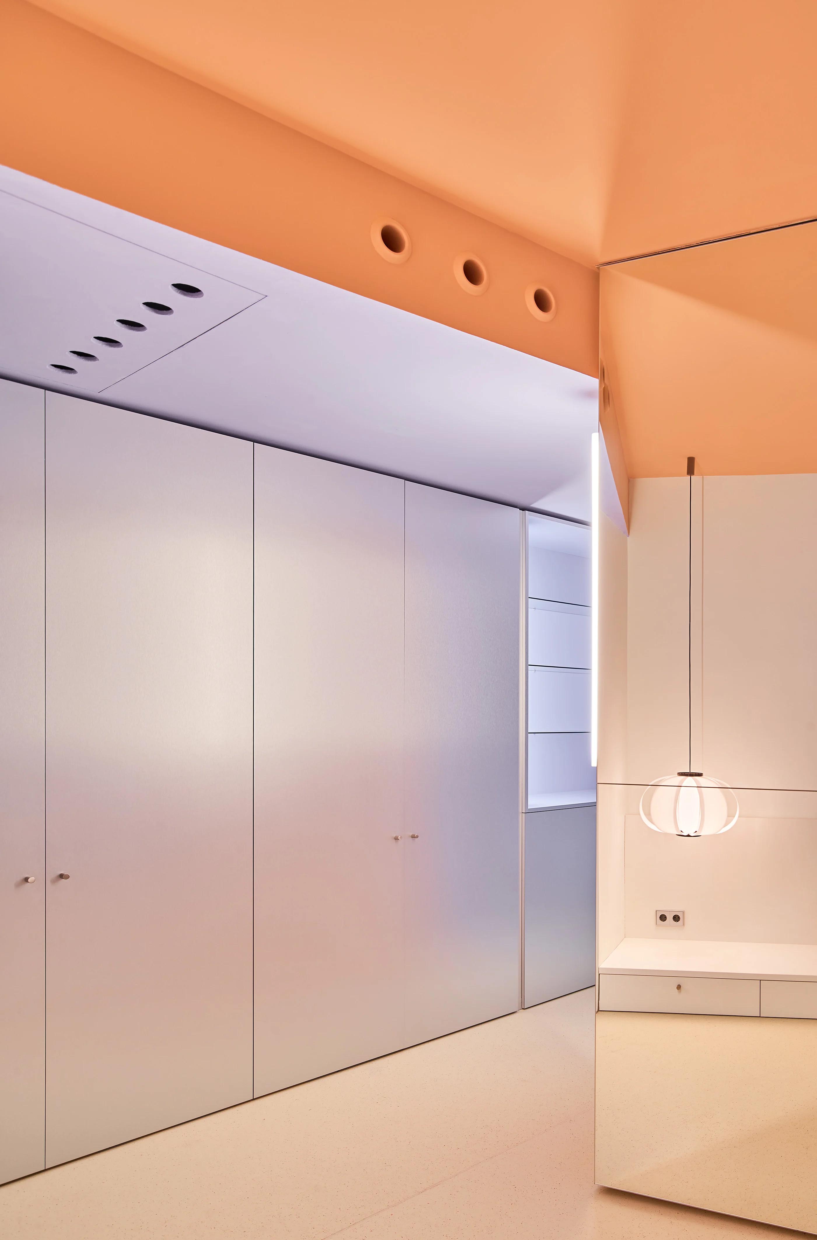 AMOO,公寓設計案例,公寓設計方案,公寓改造,西班牙,巴塞羅那,48㎡