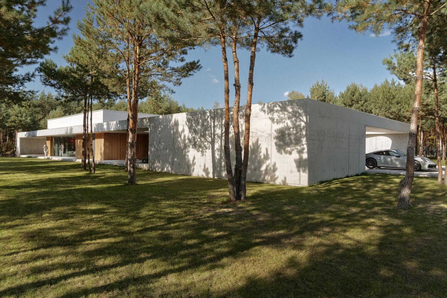 PL.Architekci,別墅設計案例,別墅設計方案,單層別墅,波蘭,國外別墅設計,500㎡