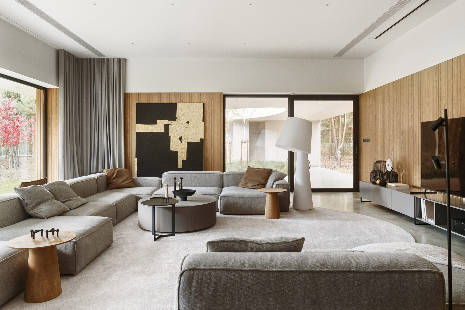 PL.Architekci,別墅設計案例,別墅設計方案,單層別墅,波蘭,國外別墅設計,500㎡