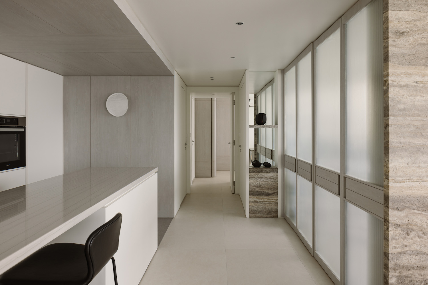 Parenthesis,公寓設計,公寓設計案例,中性色,公寓設計效果圖,新加坡,極簡風格,極簡主義