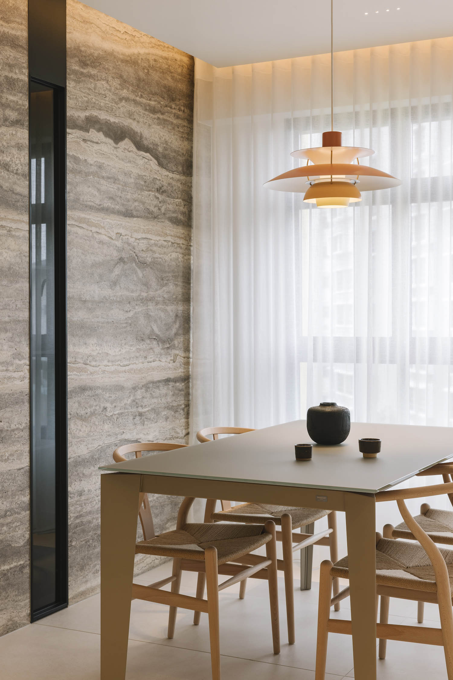 Parenthesis,公寓設計,公寓設計案例,中性色,公寓設計效果圖,新加坡,極簡風格,極簡主義