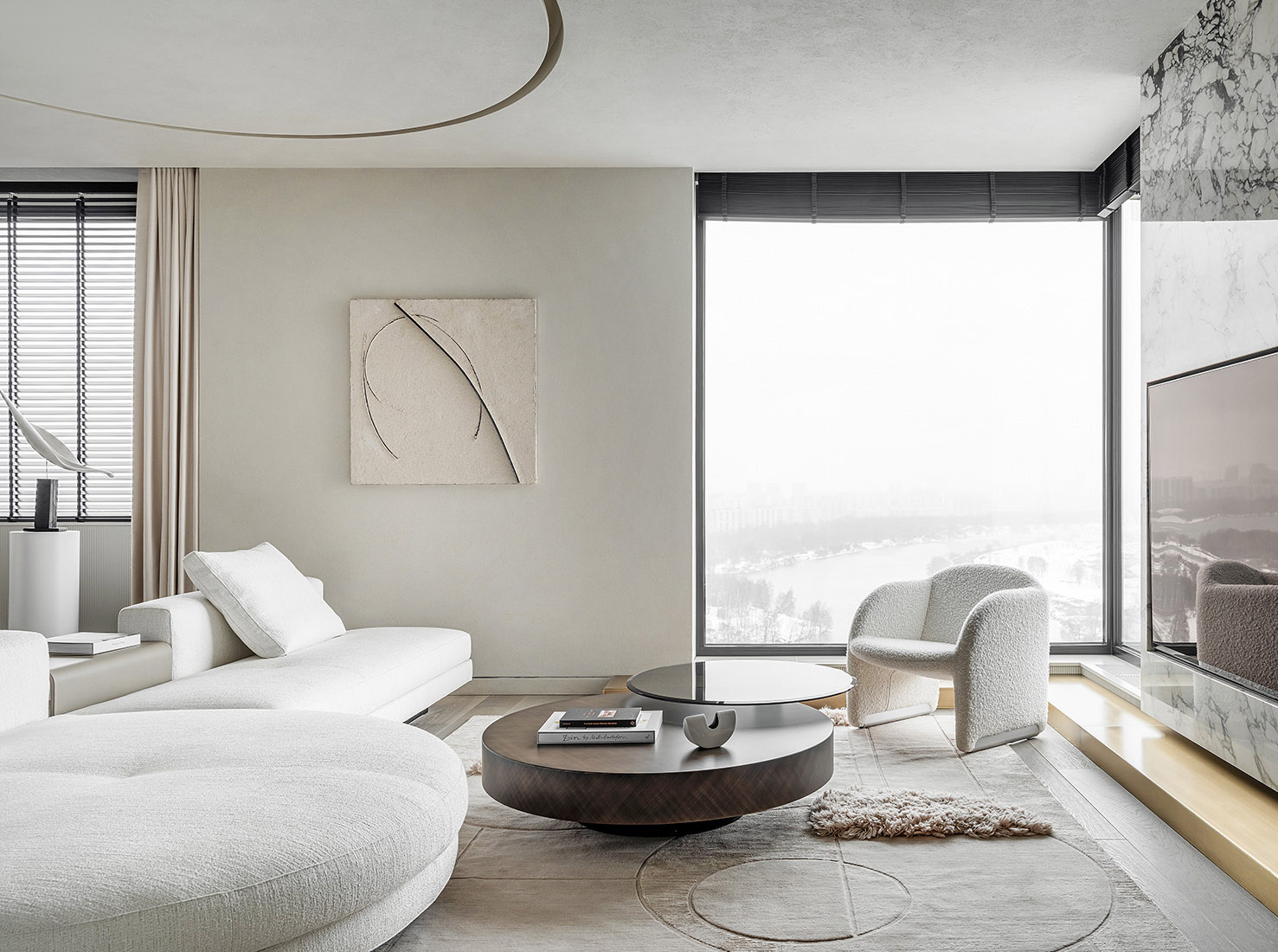 Quadro Room,大平層設計,190㎡,莫斯科,大平層裝修,輕奢風格,大平層設計案例,Quadro Room設計案例,Quadro Room作品