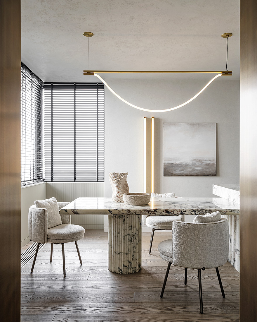 Quadro Room,大平層設計,190㎡,莫斯科,大平層裝修,輕奢風格,大平層設計案例,Quadro Room設計案例,Quadro Room作品