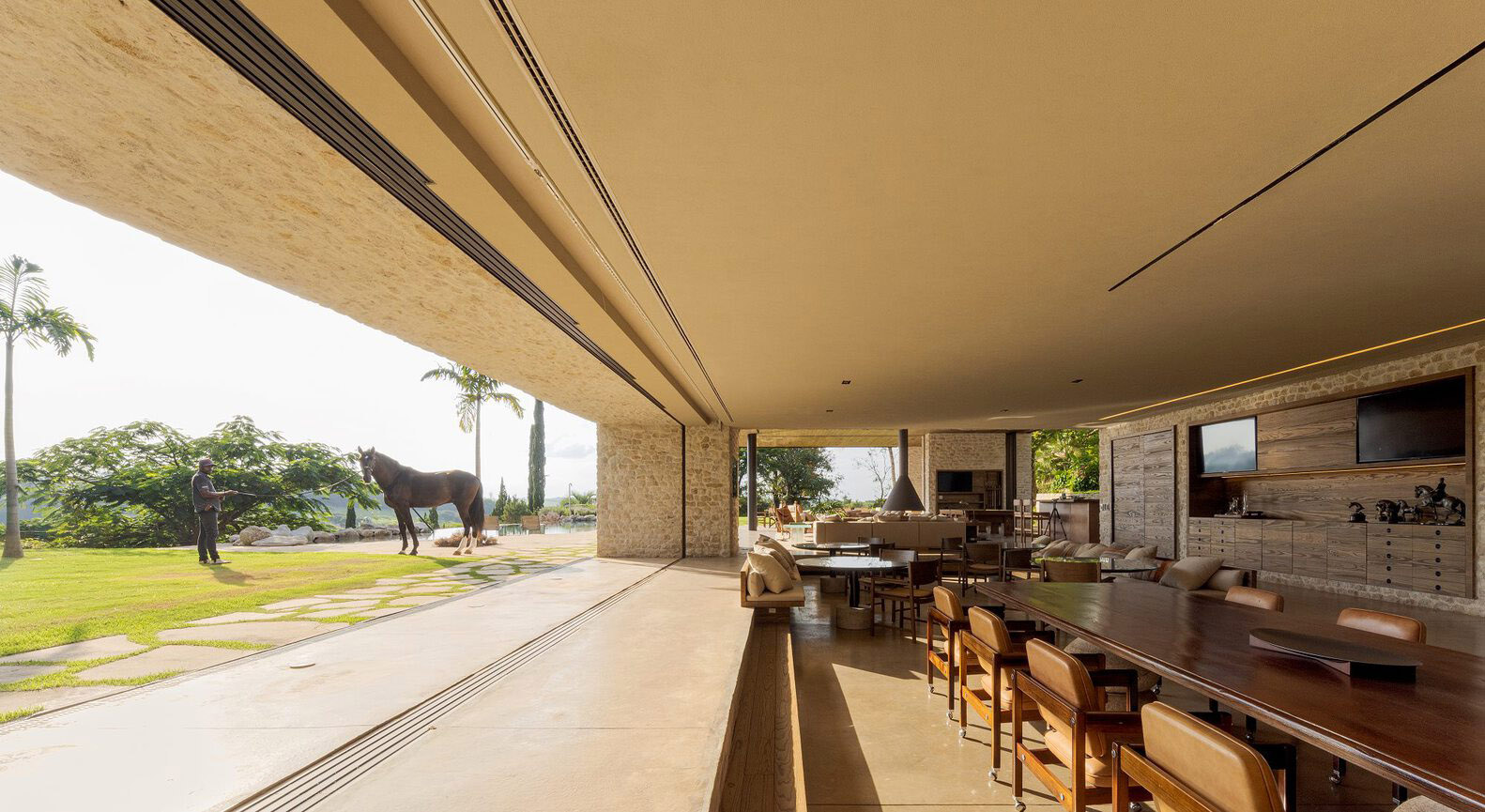 Studio Arthur Casas,別墅設計案例,別墅設計方案,開放式別墅,巴西,國外別墅設計,1400㎡,會所