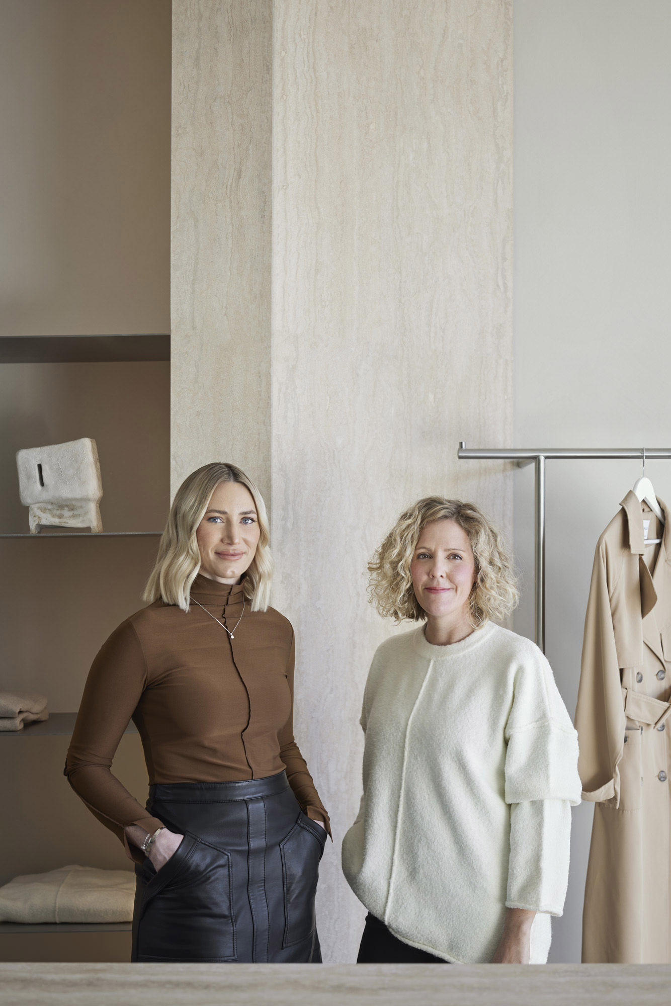 零售店設計,服裝零售店設計,服裝店設計,Studio Tate,女裝店設計案例,墨爾本,ENA PELLY,極簡主義