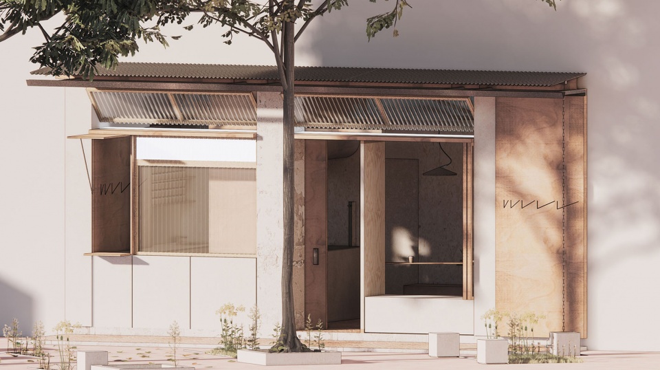 麵包店設計,烘焙店設計,麵包店設計案例,麵包店設計方案,烘焙店,麵包店裝修,社區麵包店設計,街邊店設計,廣州,AfternoonV麵包店,口口建築設計