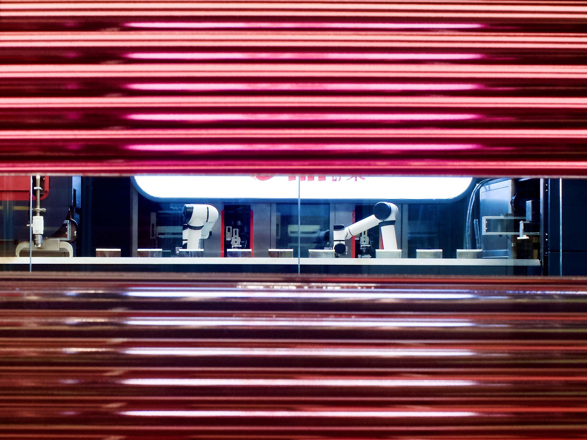 餐廳設計,智慧餐廳,冒菜餐廳設計,北京西單,餐廳設計案例,西單U鼎冒菜智慧餐廳,餐廳裝修,北京,AND lab 納間建築設計