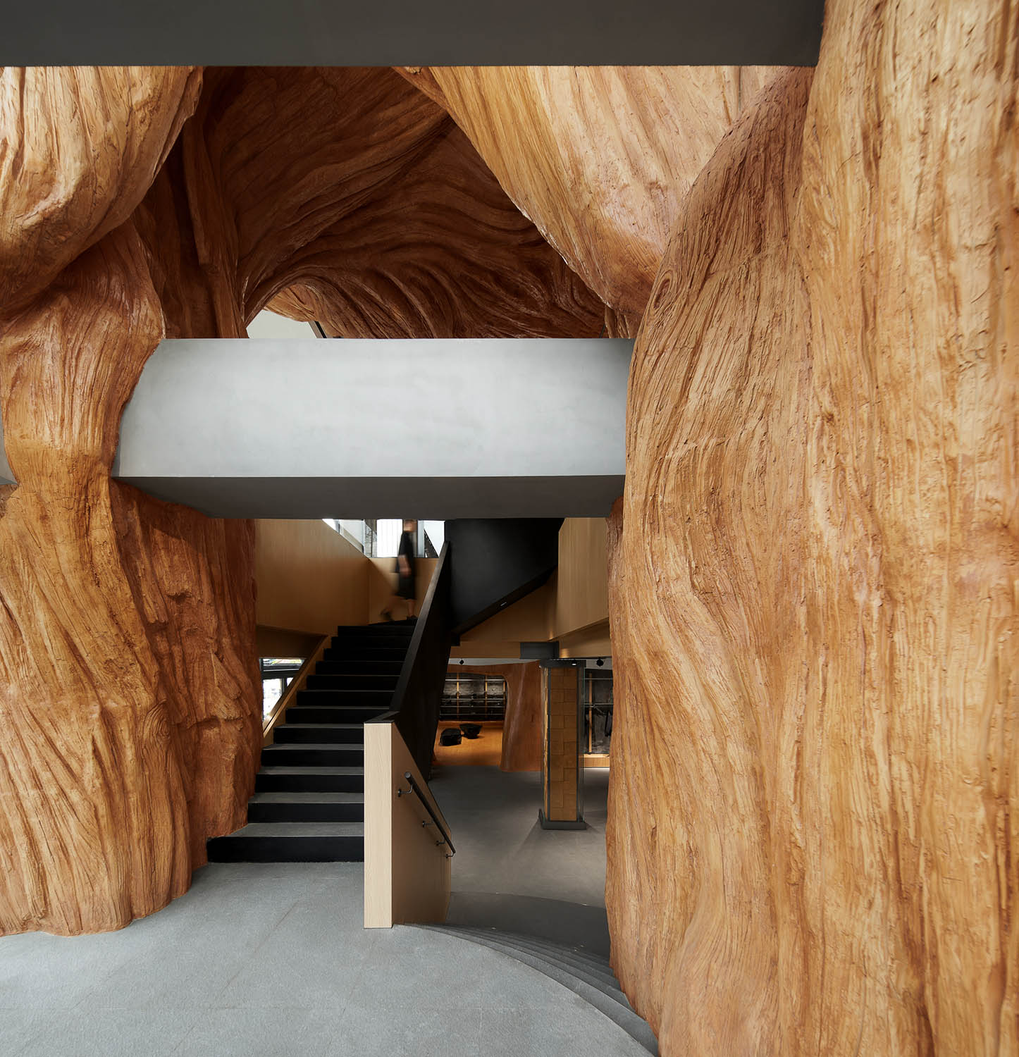 服裝店設計,零售店設計,戶外服裝零售店,服裝店設計案例,ARC'TERYX始祖鳥,始祖鳥北京店致敬溫哥華文化脈絡,尚洋藝術,北京