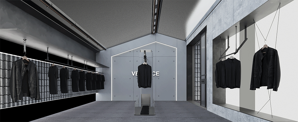 服裝店設計,零售店設計,戶外服裝零售店,服裝店設計案例,ARC'TERYX始祖鳥,始祖鳥北京店致敬溫哥華文化脈絡,尚洋藝術,北京