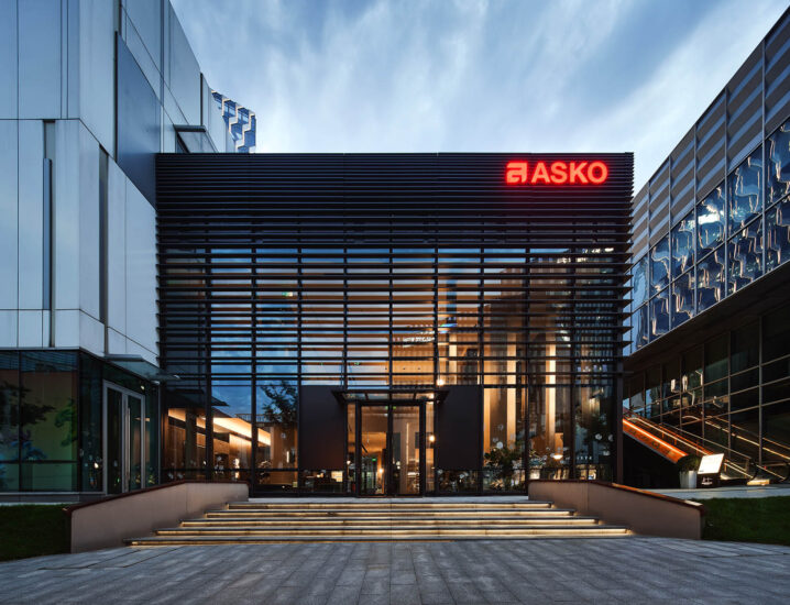 八荒設計 | 上海ASKO HOUSE-抽象北歐森林中的廚電展廳