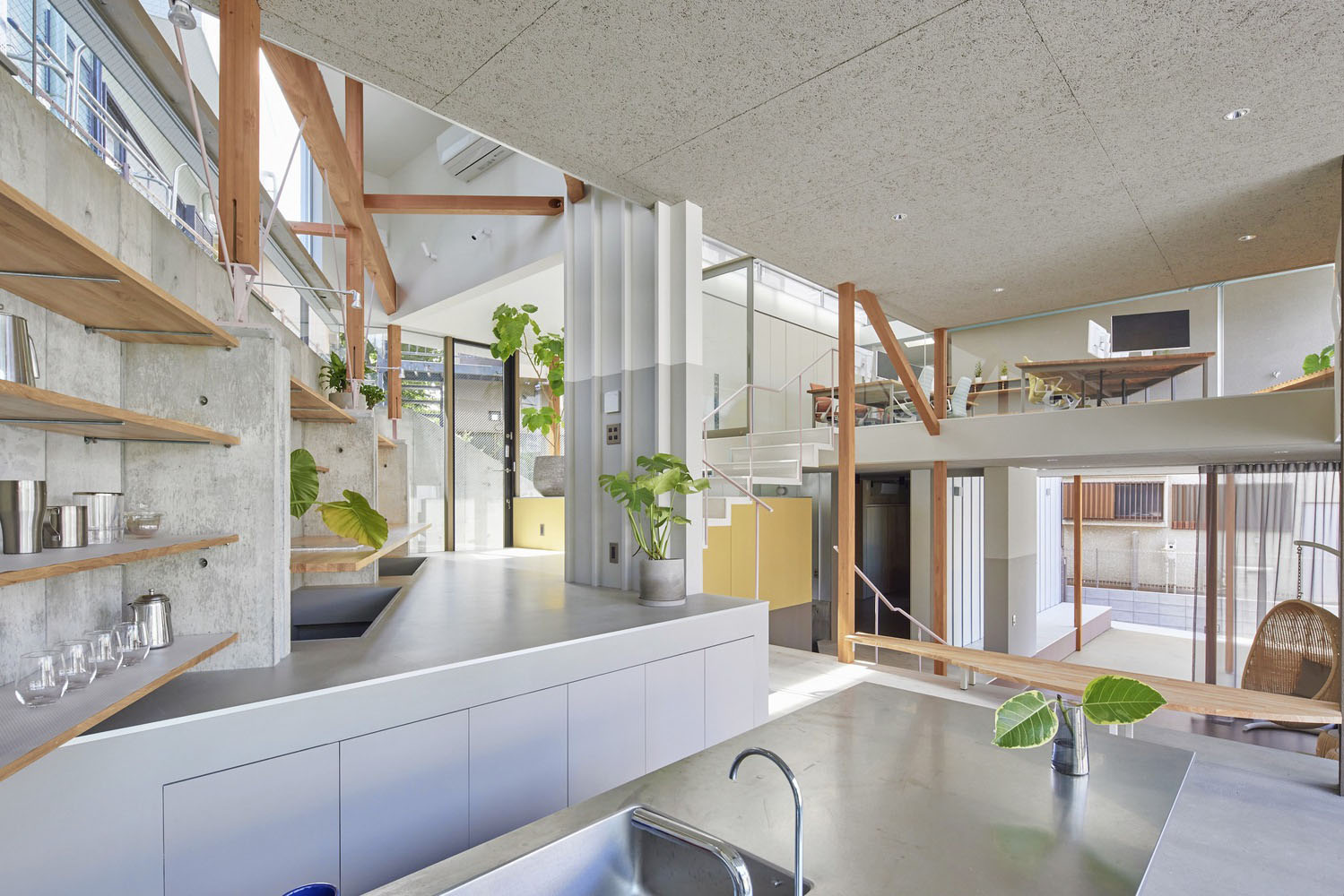 Keio Architecture Sano Lab,辦公室設計案例,極簡主義辦公室,建築事務所辦公室,Eureka,HHO