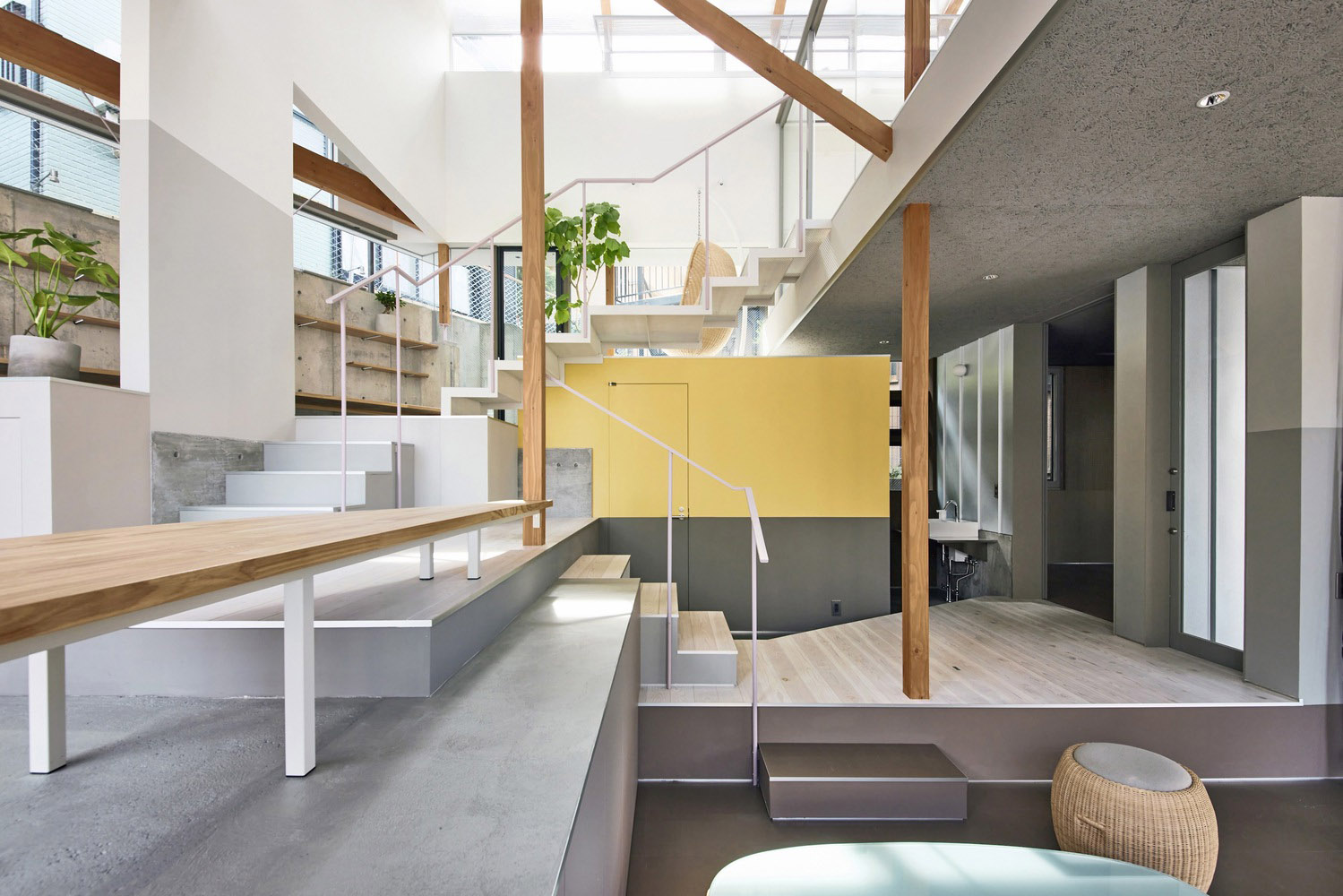 Keio Architecture Sano Lab,辦公室設計案例,極簡主義辦公室,建築事務所辦公室,Eureka,HHO