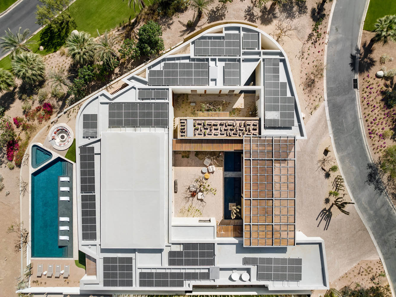 MA Design Group,別墅設計案例,別墅設計方案,庭院別墅,墨西哥,景觀別墅,1324 m²