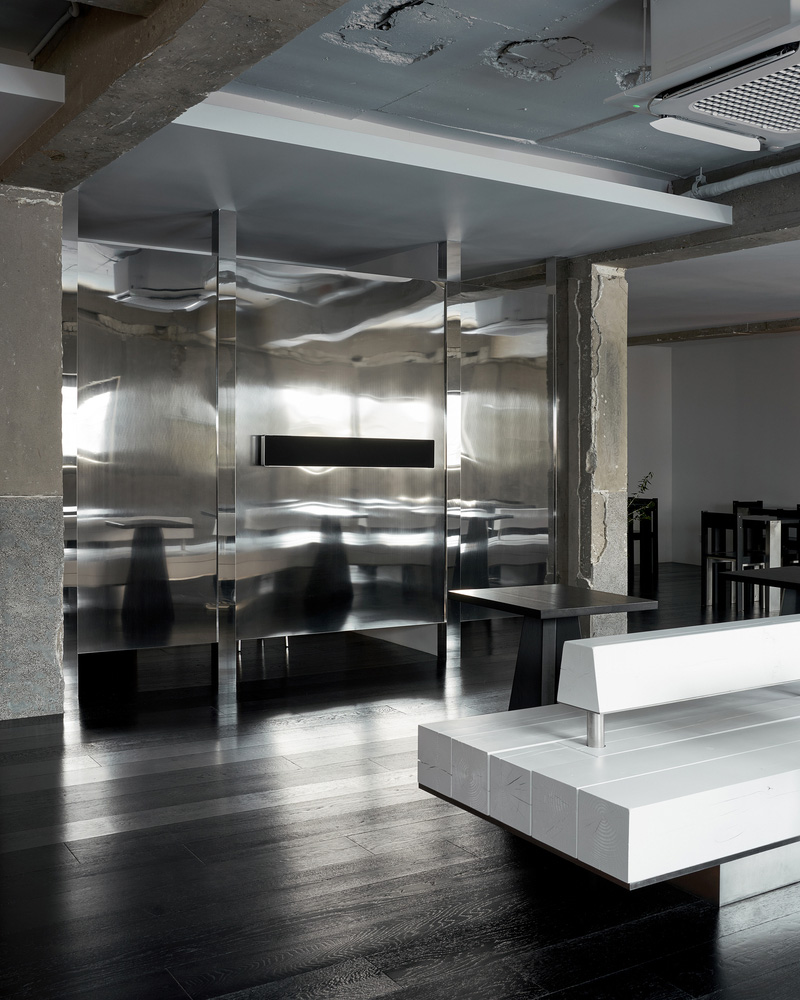 咖啡店設計,咖啡店設計案例,咖啡店設計方案,Sherpa,韓國,咖啡店裝修,148㎡,Coldframe Coffee咖啡廳,工業風咖啡廳