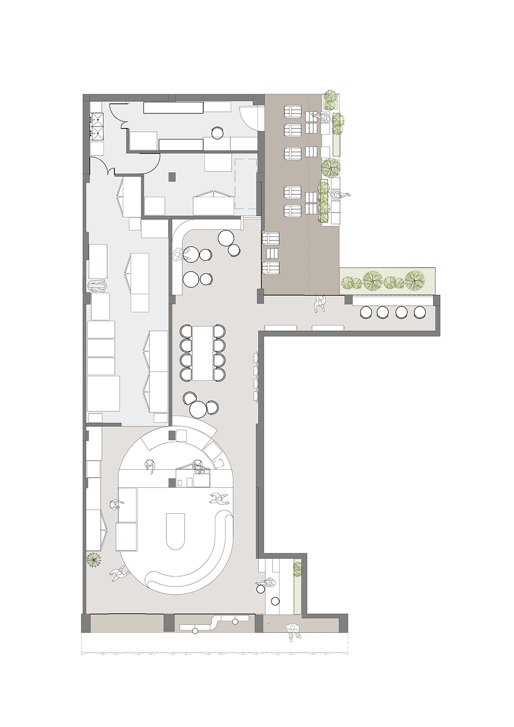 麵包店設計,烘焙店設計,麵包店設計案例,麵包店設計方案,烘焙店,麵包店裝修,街邊店設計,商店設計,CycleCycle寧波首店,寧波,謎舍設計