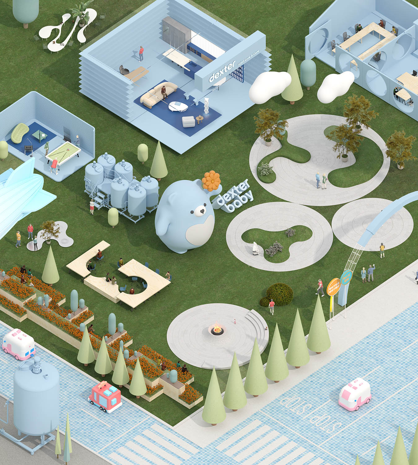 工廠翻新,工廠設計,工廠設計案例,工廠設計方案,安徽銅陵,Dexter戴可思夢工廠,E Studio壹所設計