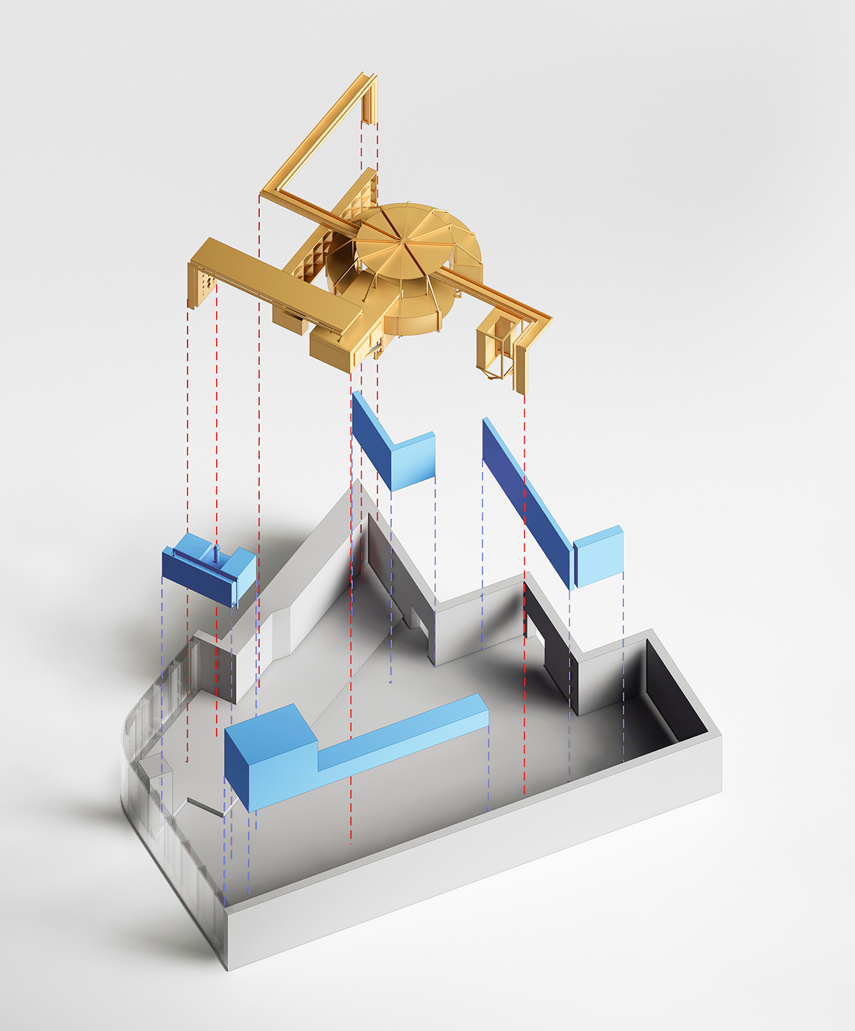 展廳設計,展廳設計案例,展廳設計方案,材料展廳設計,建材展廳設計,西安,超低能耗建築技術展廳,堂晤設計