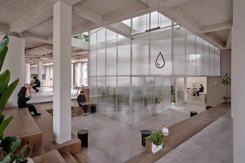 間築設計 | 杭州青山青年社-梯院