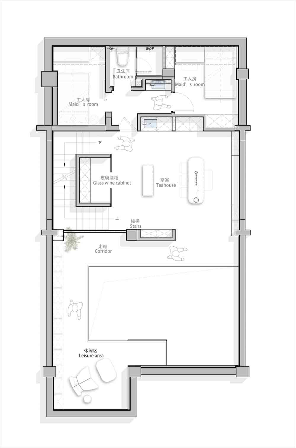580㎡別墅設計,580㎡,別墅設計,別墅設計案例,別墅設計方案,現代風格別墅設計,杭州,禦江南別墅,和己建築設計