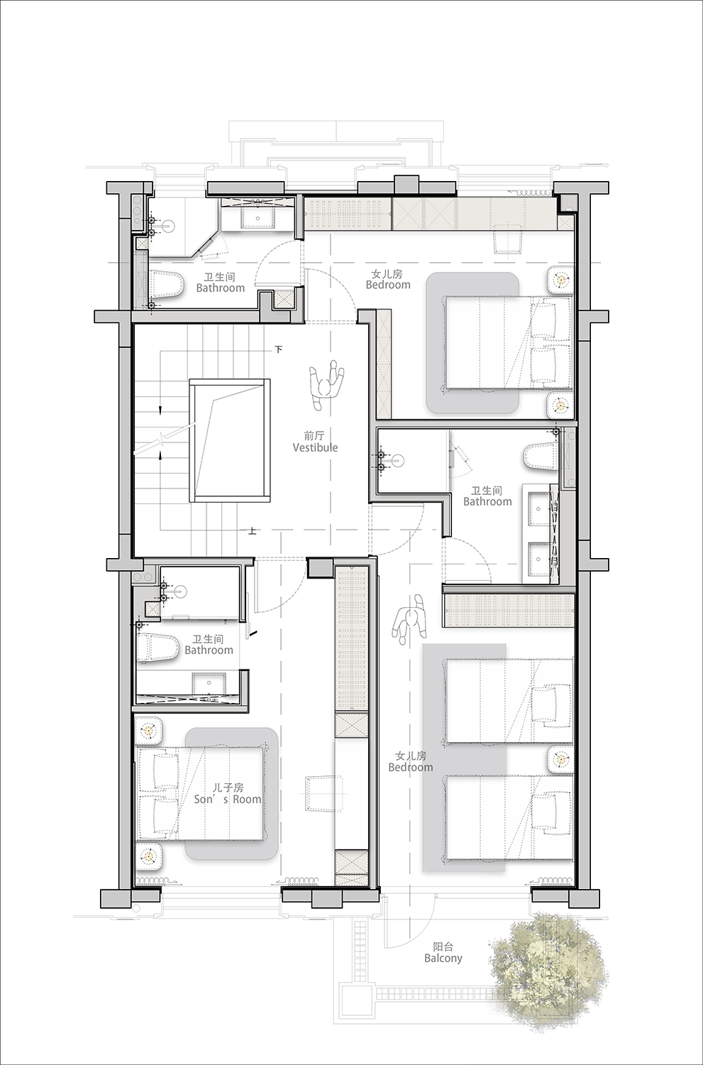 580㎡別墅設計,580㎡,別墅設計,別墅設計案例,別墅設計方案,現代風格別墅設計,杭州,禦江南別墅,和己建築設計