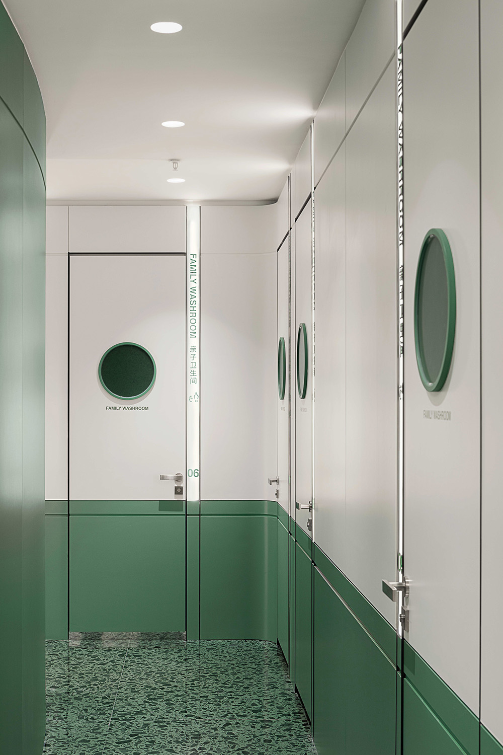 公共空間設計,衛生間設計,商場衛生間設計,商場衛生間裝修,公共廁所設計,公共衛生間設計,上海,壁上叢林交叉性別衛生間,佑向設計