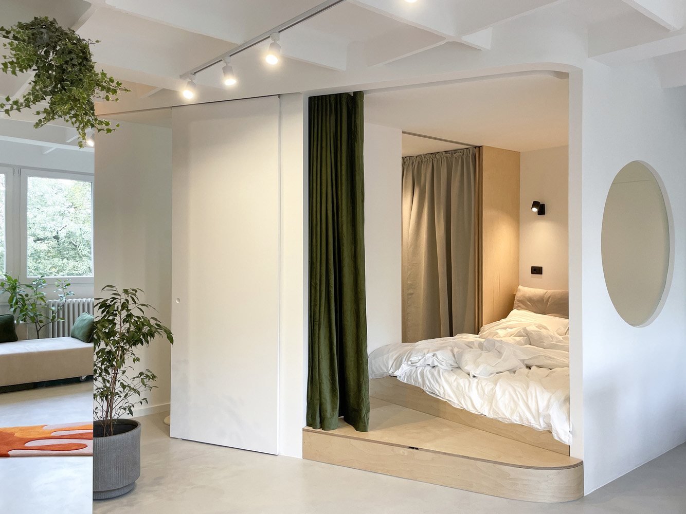 Cherry Art Hub,公寓設計案例,公寓設計方案,小戶型設計,塞爾維亞,公寓改造,小戶型改造,35㎡