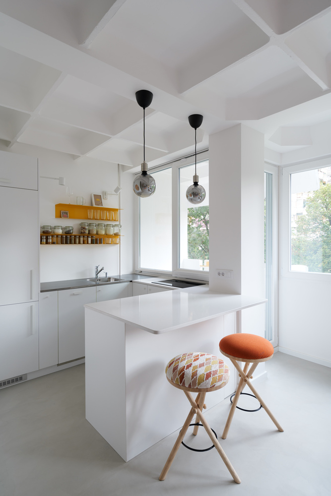 Cherry Art Hub,公寓設計案例,公寓設計方案,小戶型設計,塞爾維亞,公寓改造,小戶型改造,35㎡