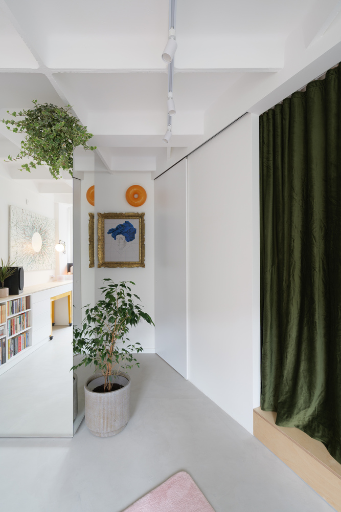 Cherry Art Hub,公寓設計案例,公寓設計方案,小戶型設計,塞爾維亞,公寓改造,小戶型改造,35㎡