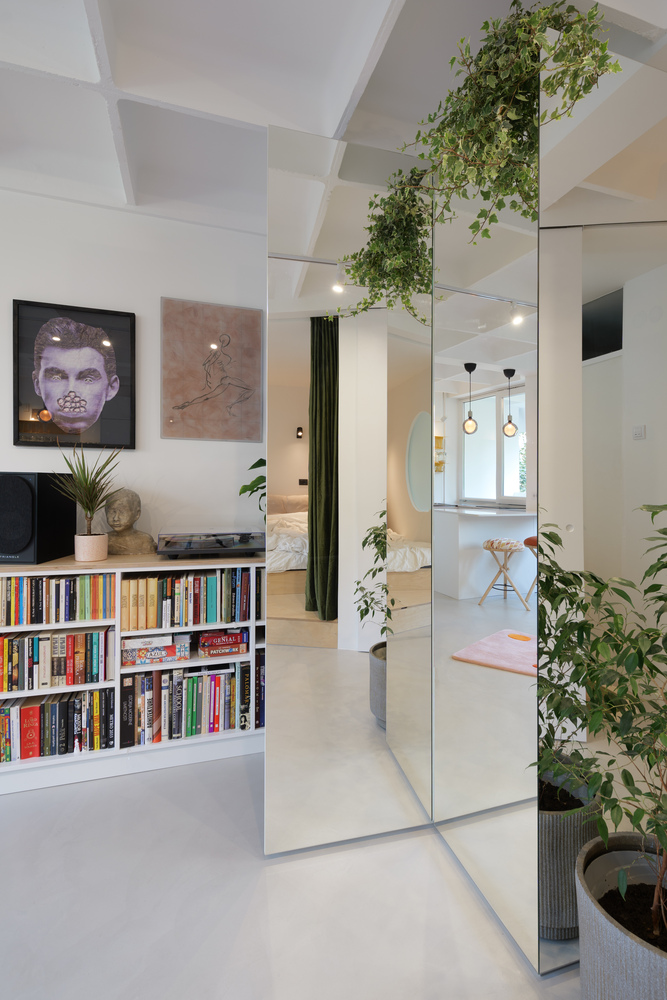 Cherry Art Hub,公寓設計案例,公寓設計方案,小戶型設計,塞爾維亞,公寓改造,小戶型改造,35㎡