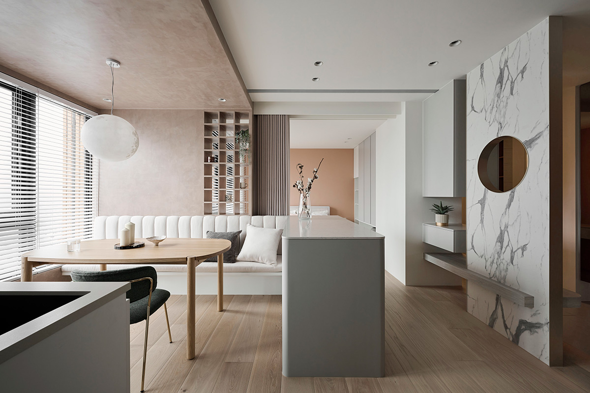 璞沃空間,公寓設計,公寓設計案例,45㎡,小戶型,單身公寓,小公寓設計效果圖,小戶型設計,單身女孩公寓