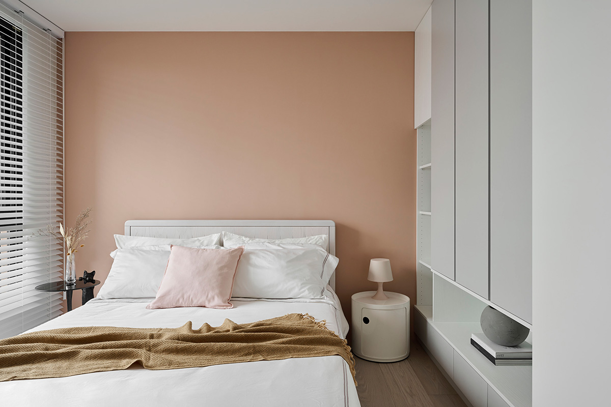 璞沃空間,公寓設計,公寓設計案例,45㎡,小戶型,單身公寓,小公寓設計效果圖,小戶型設計,單身女孩公寓