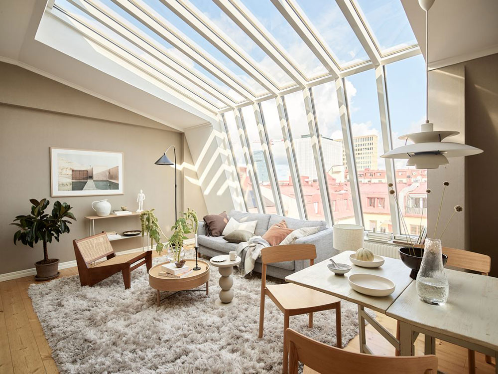 Stadshem,閣樓設計案例,閣樓設計方案,閣樓設計,閣樓改造,公寓設計,公寓改造,頂層閣樓,北歐風格