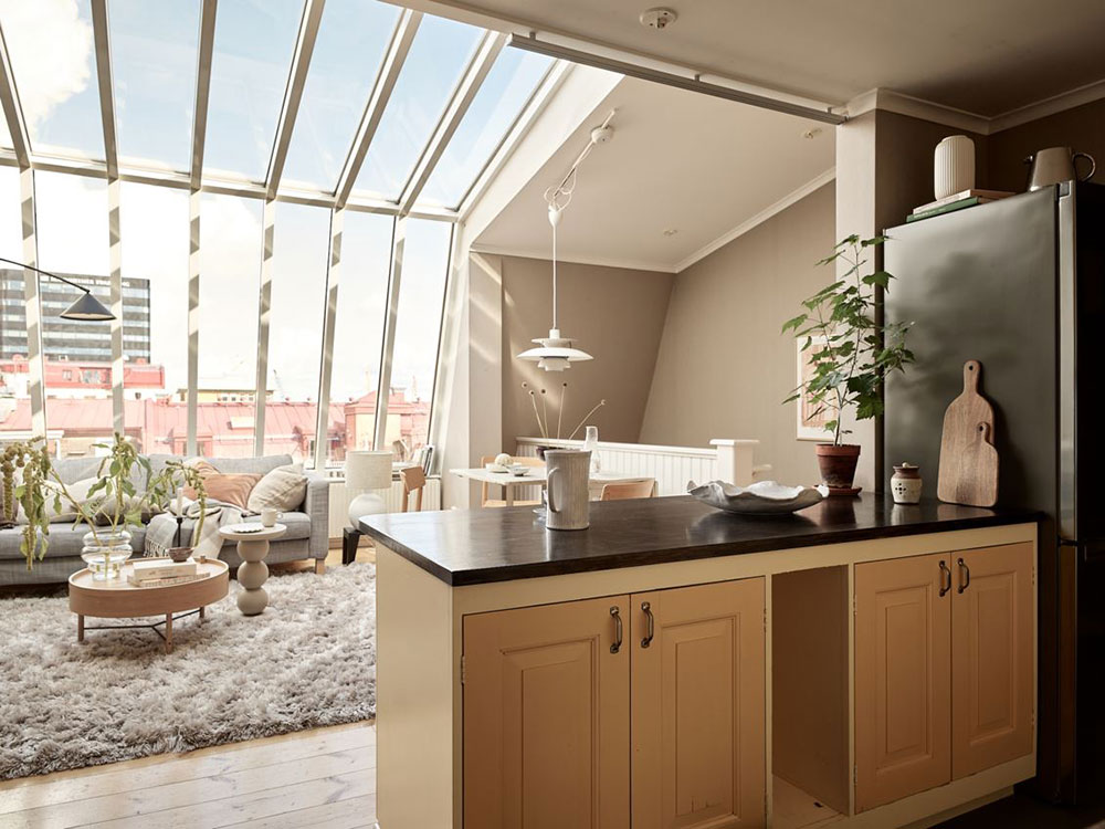 Stadshem,閣樓設計案例,閣樓設計方案,閣樓設計,閣樓改造,公寓設計,公寓改造,頂層閣樓,北歐風格