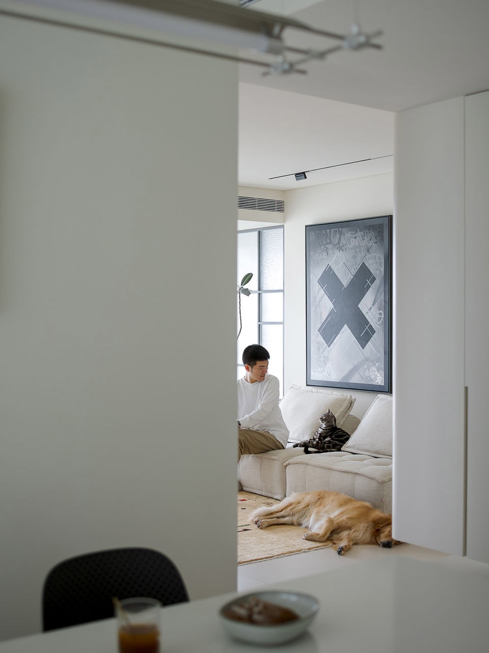 106㎡公寓設計,公寓設計,106㎡,住宅設計,住宅設計案例,住宅設計方案,單身公寓設計,老宅改造,老宅翻新,上海,SYJ私宅設計,耕造建築設計