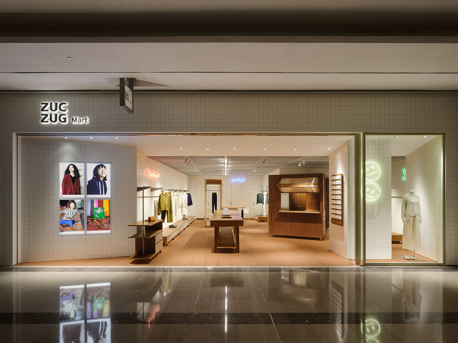 零售店設計,服裝零售店設計,服裝店設計,女裝店設計案例,服裝店設計案例,成都,素然成都太古裏MART集市店,FLIP設計