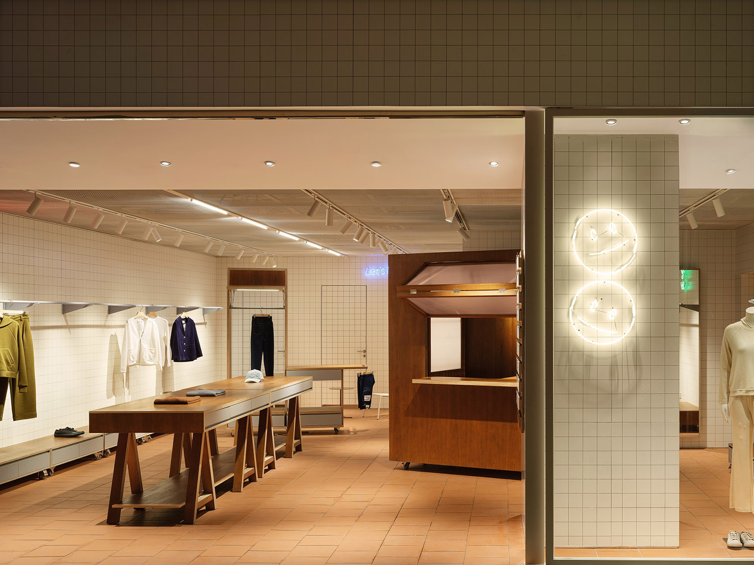 零售店設計,服裝零售店設計,服裝店設計,女裝店設計案例,服裝店設計案例,成都,素然成都太古裏MART集市店,FLIP設計