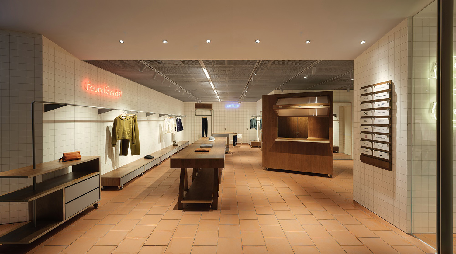 零售店設計,服裝零售店設計,服裝店設計,女裝店設計案例,服裝店設計案例,成都,素然成都太古裏MART集市店,FLIP設計