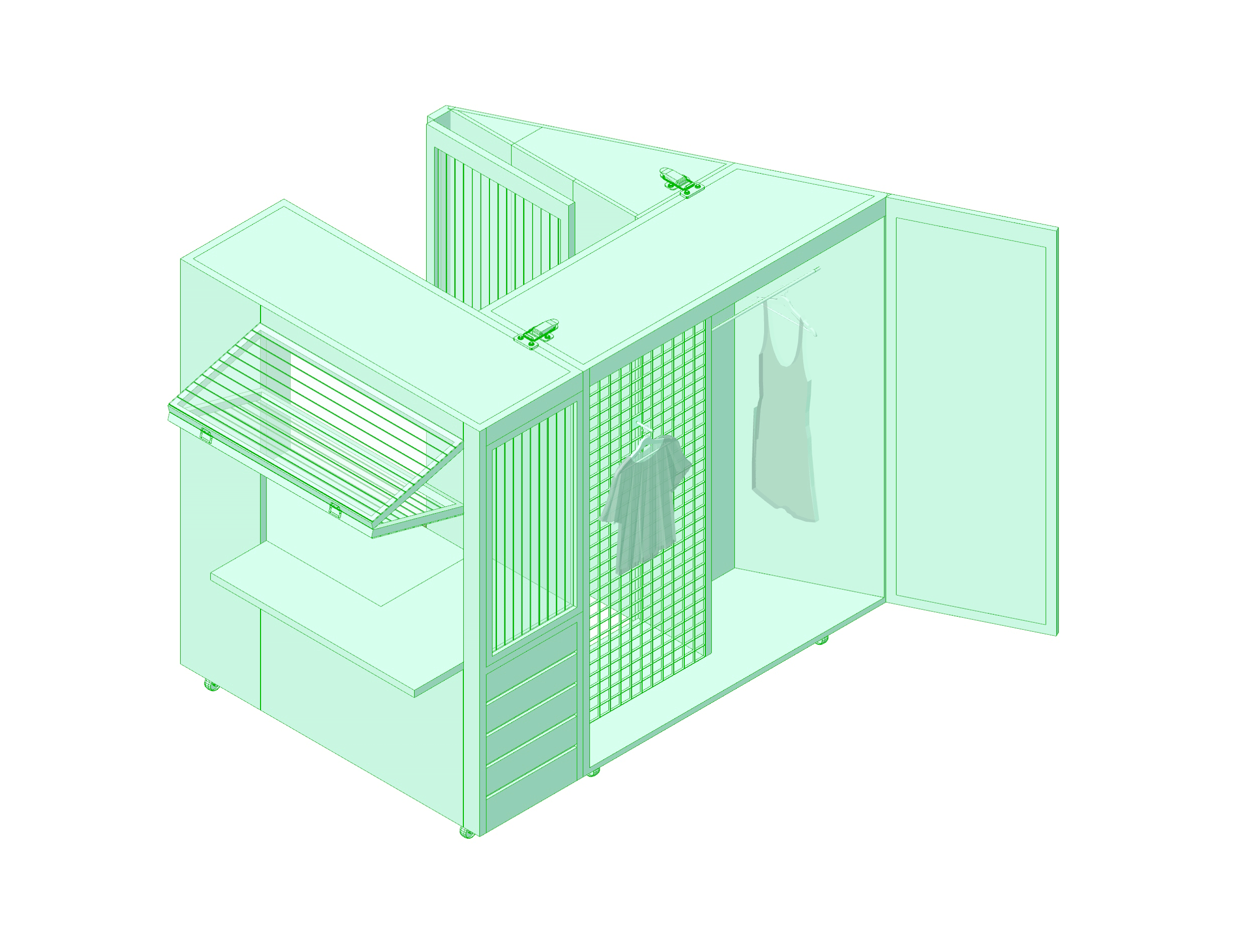 零售店設計,服裝零售店設計,服裝店設計,女裝店設計案例,服裝店設計案例,成都,素然成都太古裏MART集市店,FLIP設計