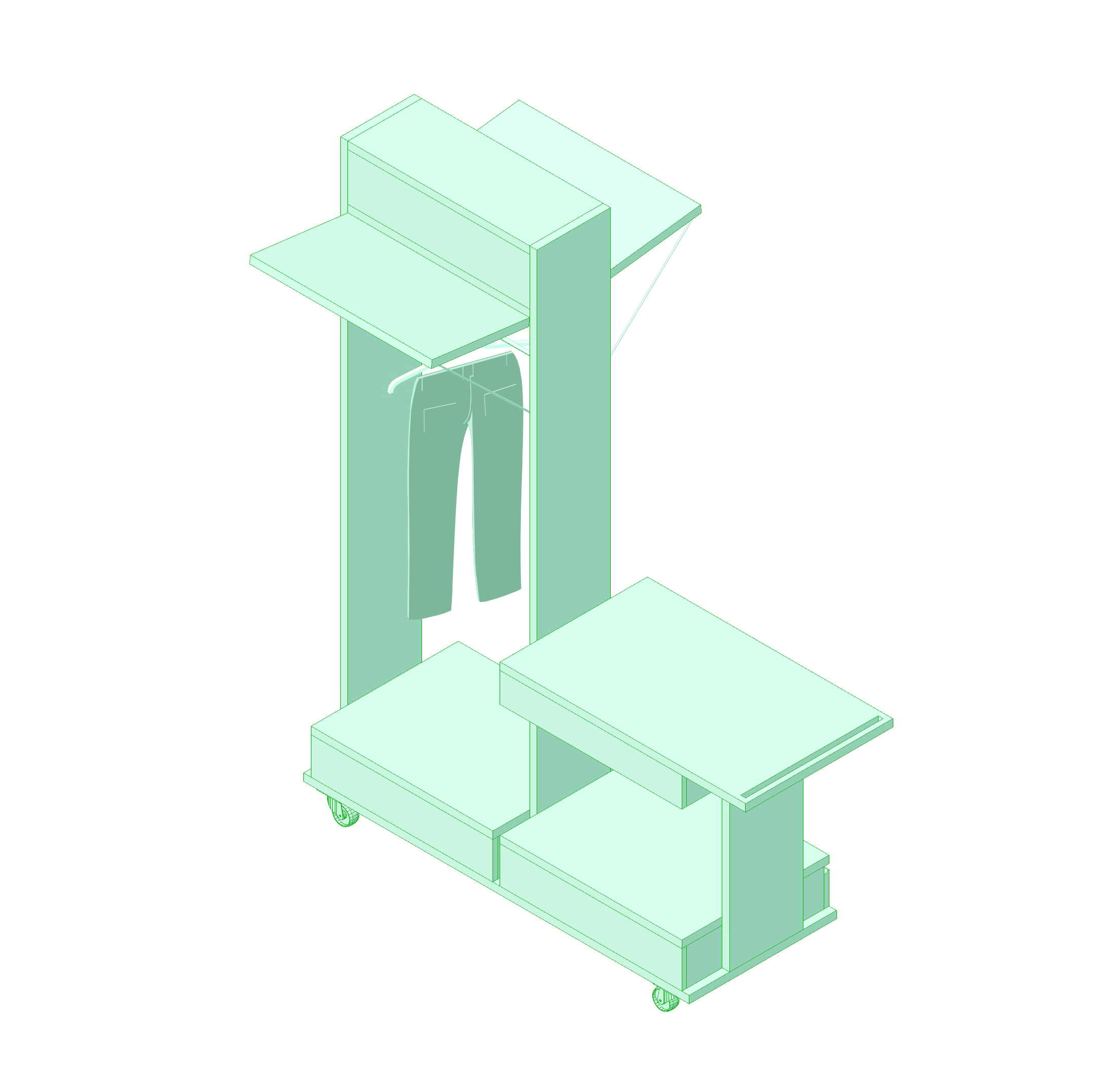 零售店設計,服裝零售店設計,服裝店設計,女裝店設計案例,服裝店設計案例,成都,素然成都太古裏MART集市店,FLIP設計