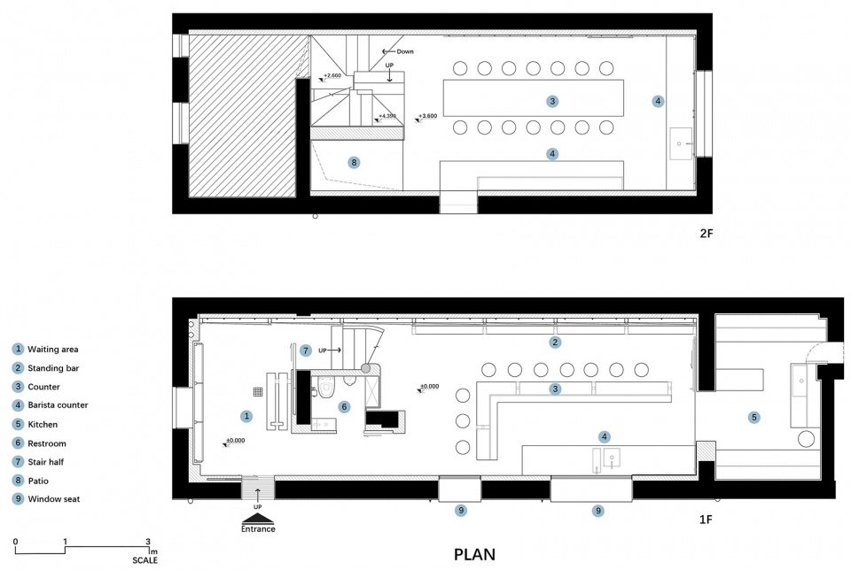 咖啡廳設計案例,咖啡廳設計方案,咖啡店設計,咖啡館設計,小咖啡店設計,咖啡店裝修,街邊咖啡店設計,創意咖啡店設計,上海,3½coffee,Some Thoughts空間設計工作室