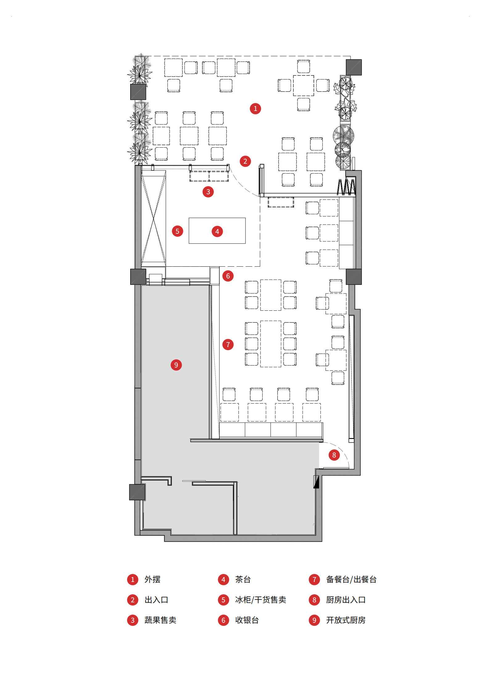 餐廳設計,休閑餐廳設計,創意餐廳設計,餐廳設計案例,餐廳設計方案,餐廳裝修,深圳,七月柿,Projject