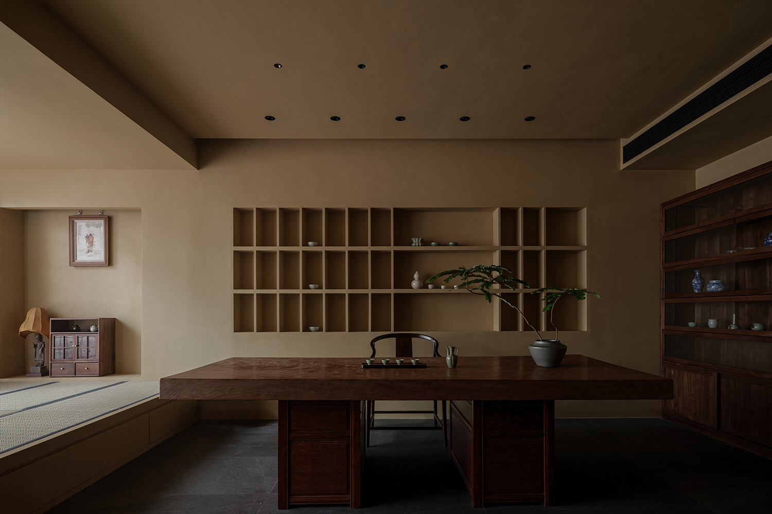 茶室設計,茶室設計案例,茶室設計方案,茶室裝修,武漢,有間茶室,知白設計