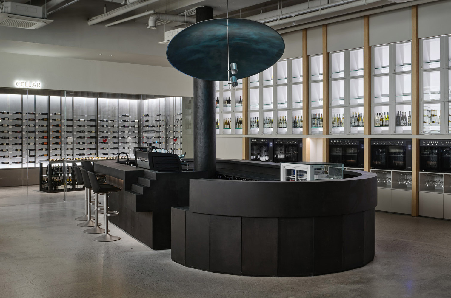 Studio Prepro,酒零售店設計,葡萄酒展廳設計,體驗店設計,酒文化體驗店設計,韓國,首爾,展廳設計方案,Winenara Seonsu Store