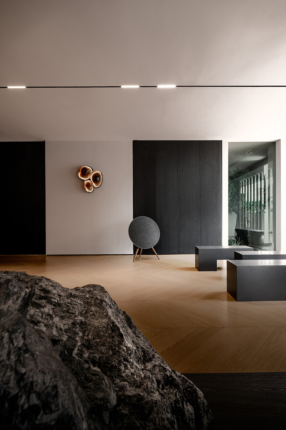 展廳設計,展廳設計案例,展廳設計方案,建材展廳設計,材料展廳設計,展廳裝修,東莞,唯木展廳建築的構成,T&D知行空間設計