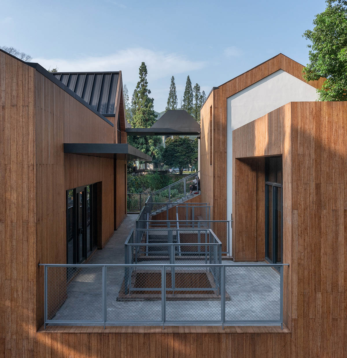 公共空間設計,鄉村公共空間設計,鄉村生活館,黨群服務中心設計,鄉村建築設計,衢州,溪口未來社區之家,嚴暘建築設計