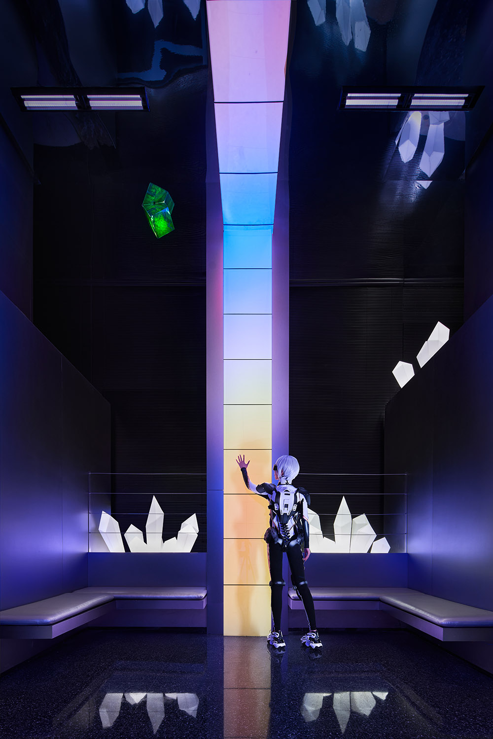 遊戲中心設計,電競空間設計,遊戲主題店設計,娛樂空間設計,遊戲店設計,遊戲電競空間設計,商店設計,成都,熊貓電競,赤橙設計